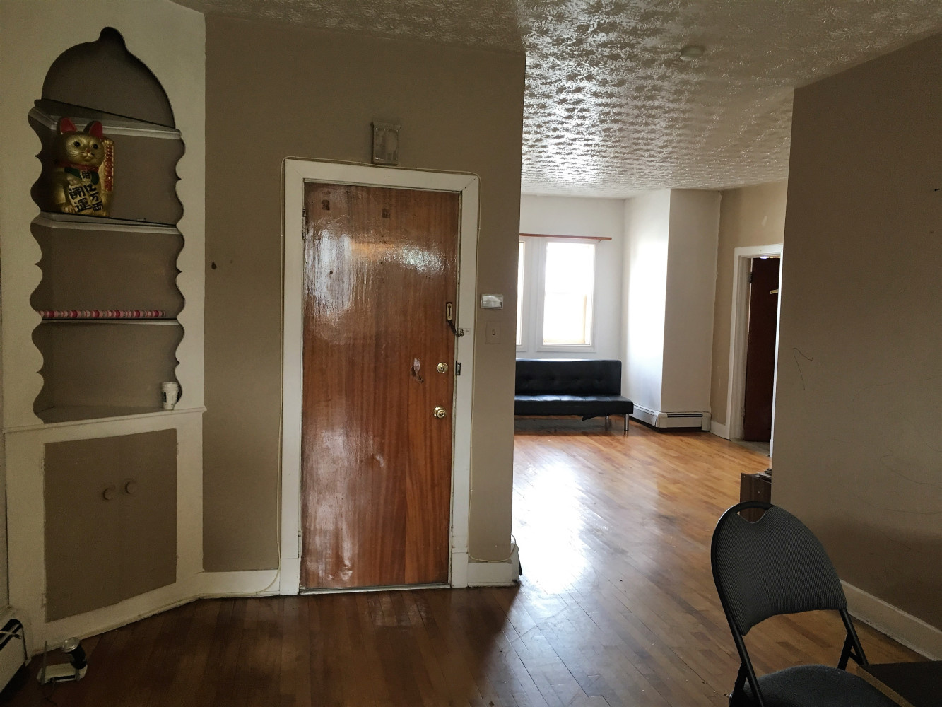 Hallway looking into Living Room