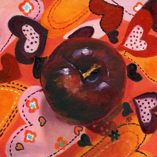 Love That Plum
6x6
Oil on panel