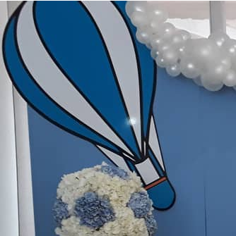 Silueta globo aerostatico 
medidas 1mts x 80cm 
$60.000