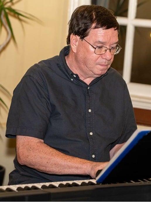 May be an image of piano