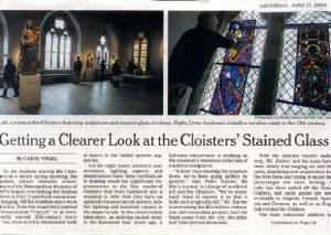 Cloisters Article