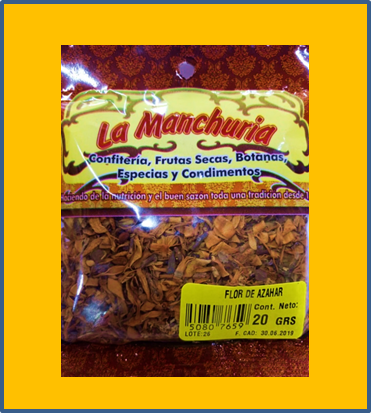 FLOR DE AZAHAR
20 GRS