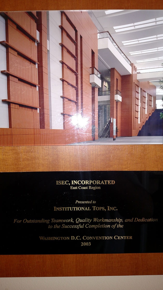 ISEC, Incorporated Award