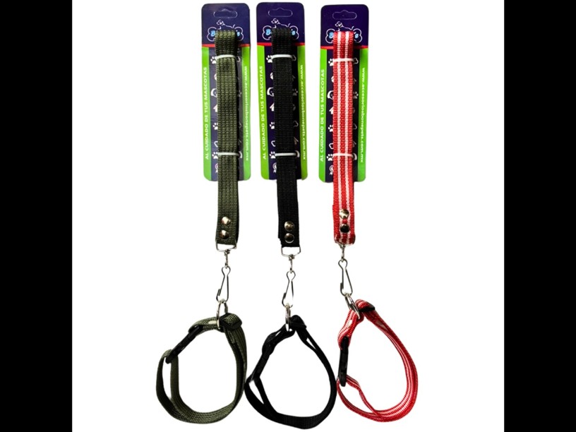 BON05 - CORREA CON COLLAR
3/4" CINTA LISA