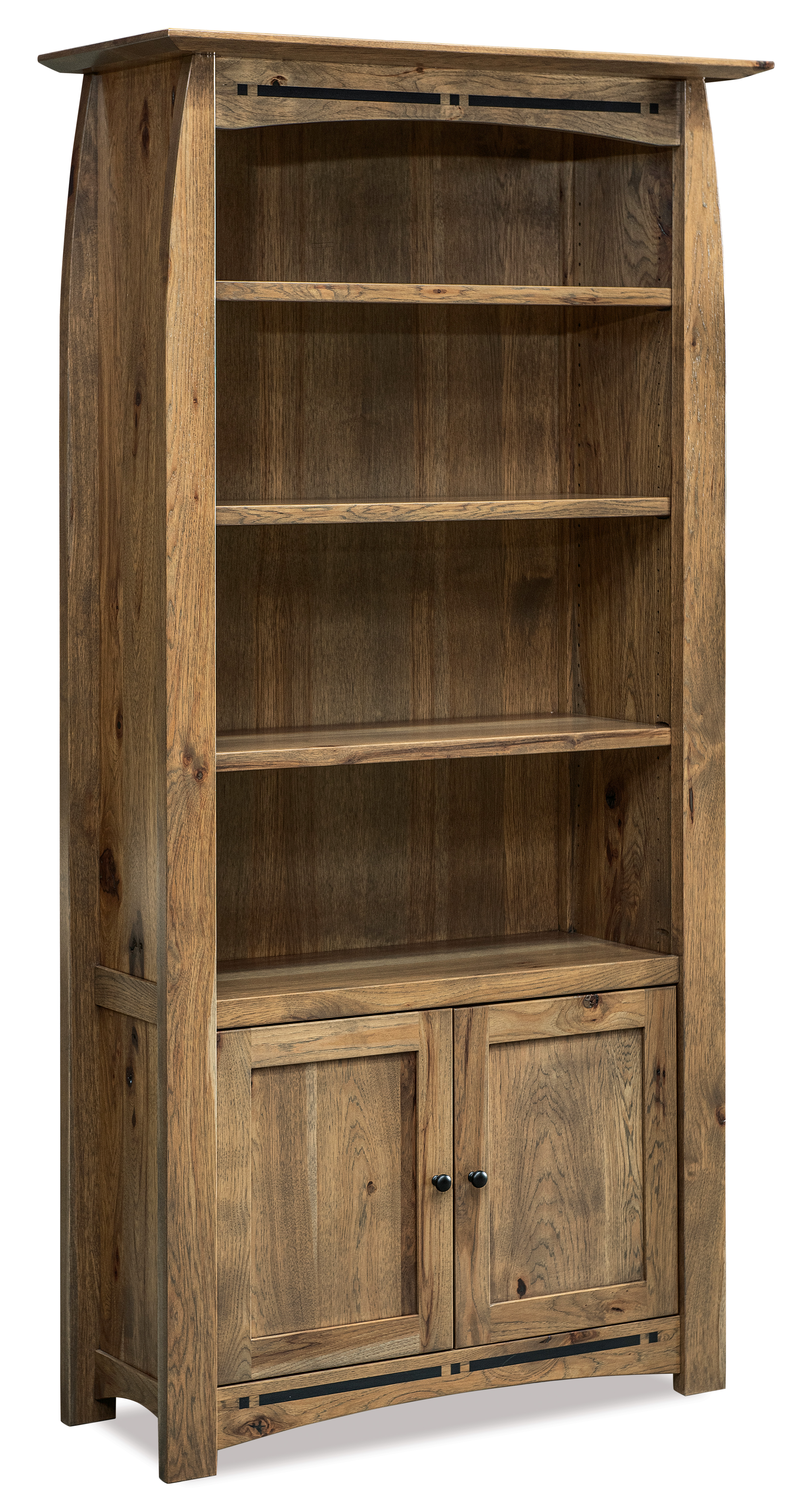 Boulder Creek Bookcase w/Doors-#132