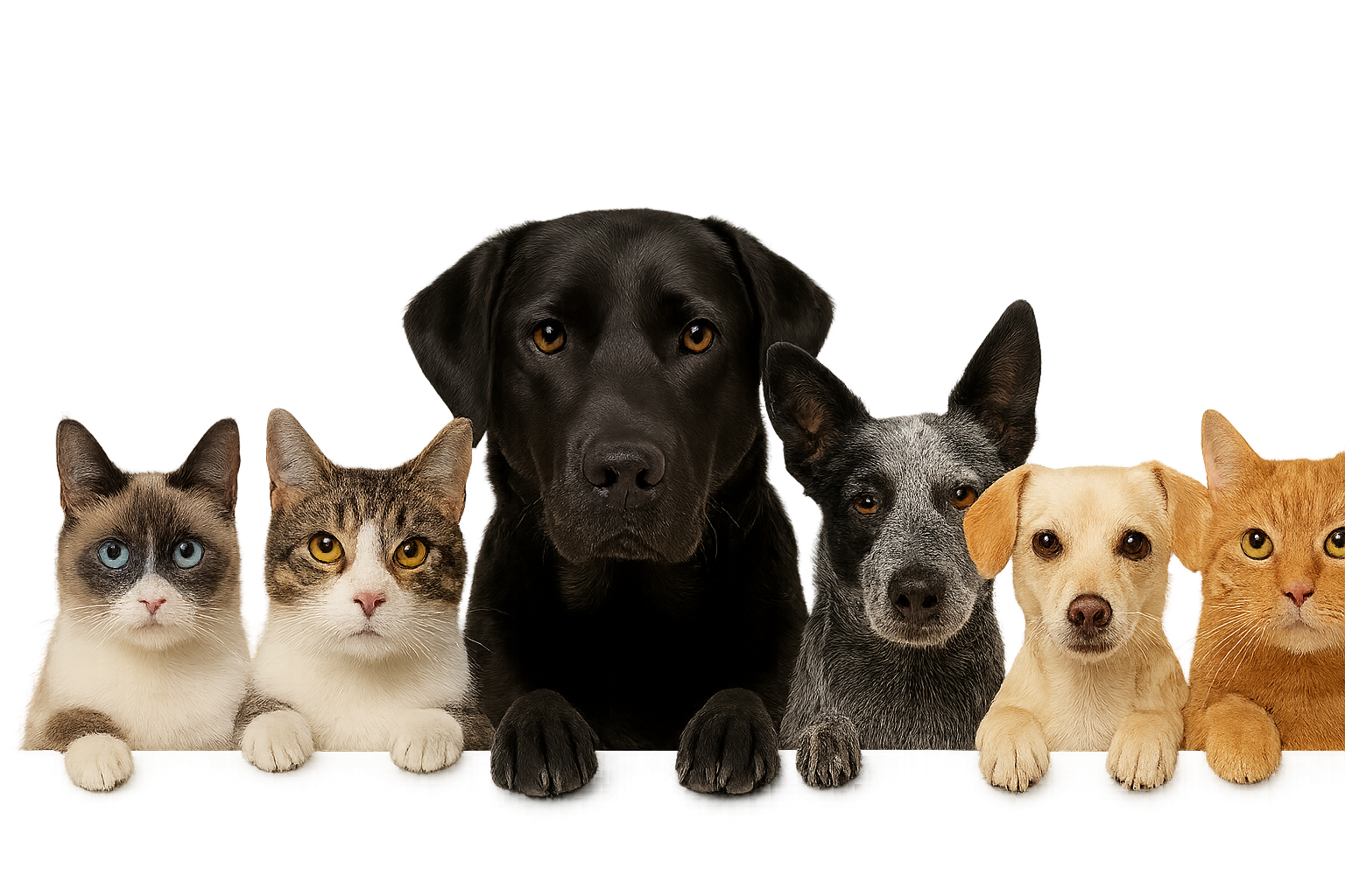 Equipo de TJ Pet Care atendiendo a una mascota