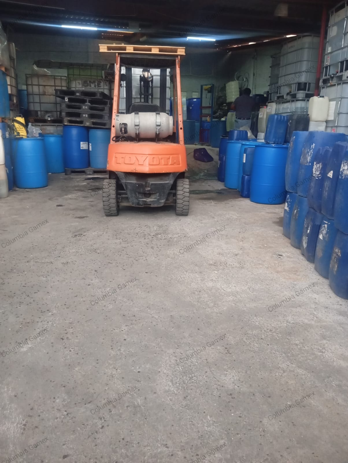 Columbia gamex materia prima