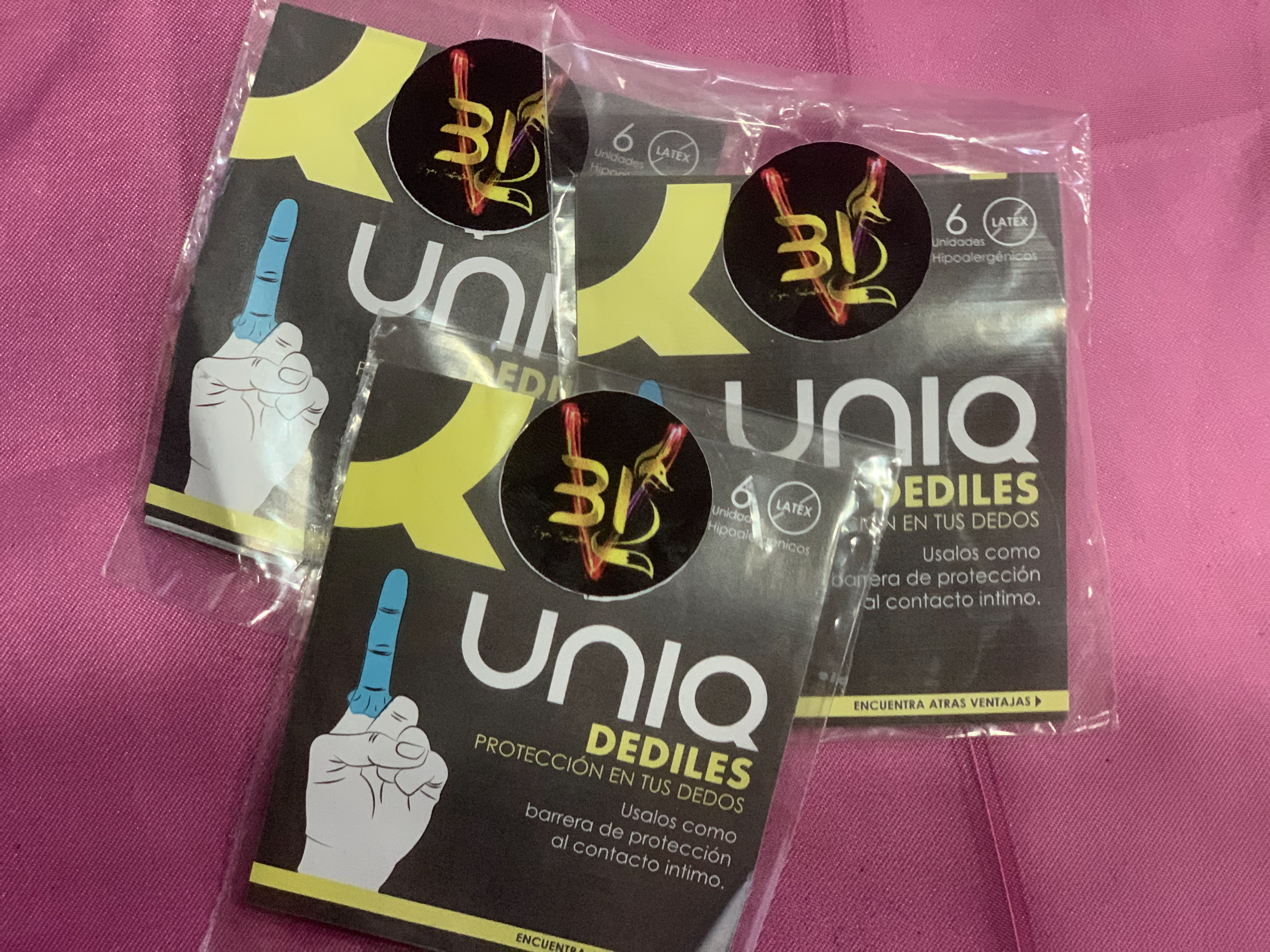 PRESERVATIVOS PARA LOS DEDOS 
$ 15.000