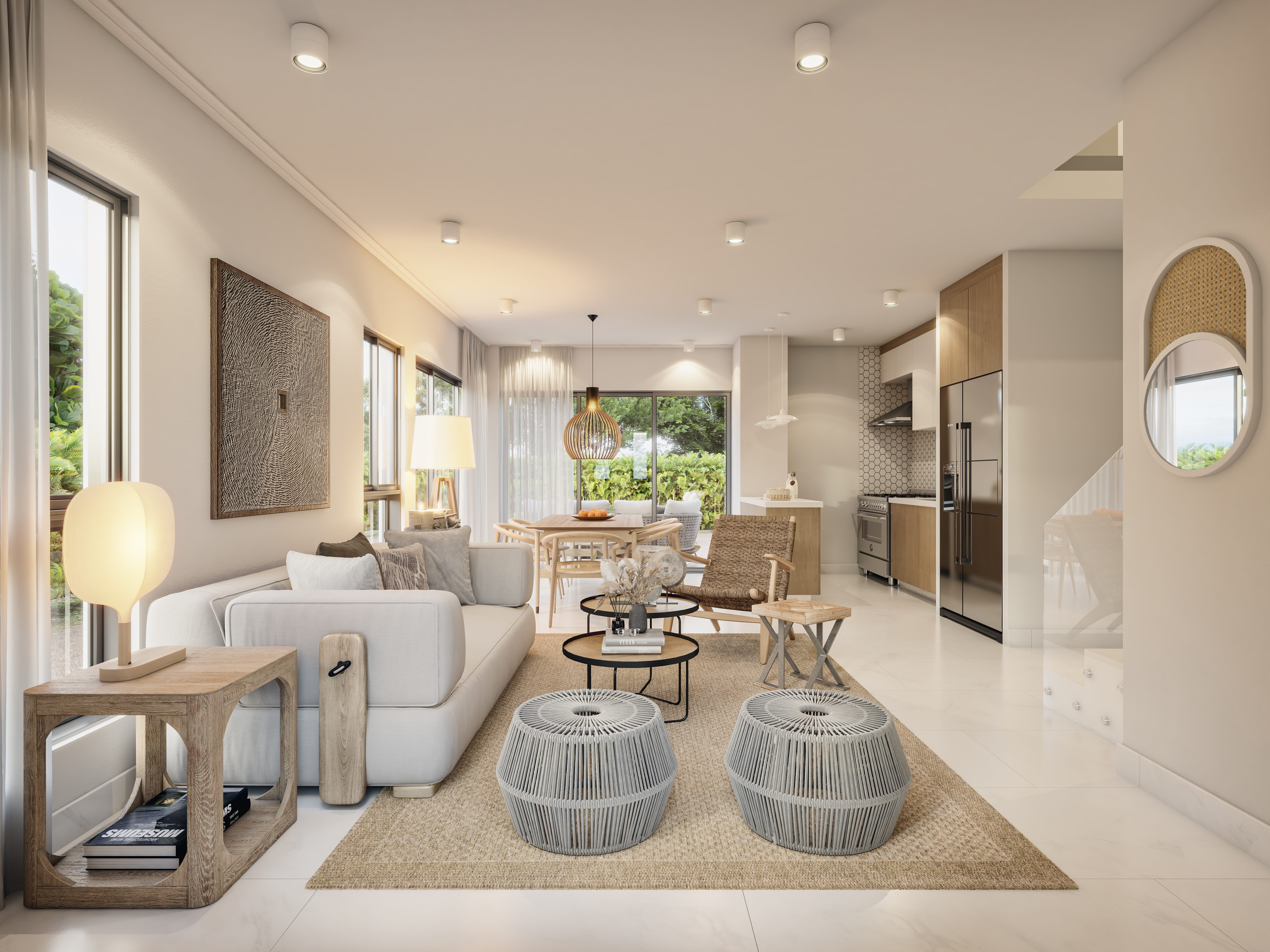 - Parque infantil. - Cancha multiusos. - Cancha de tenis.