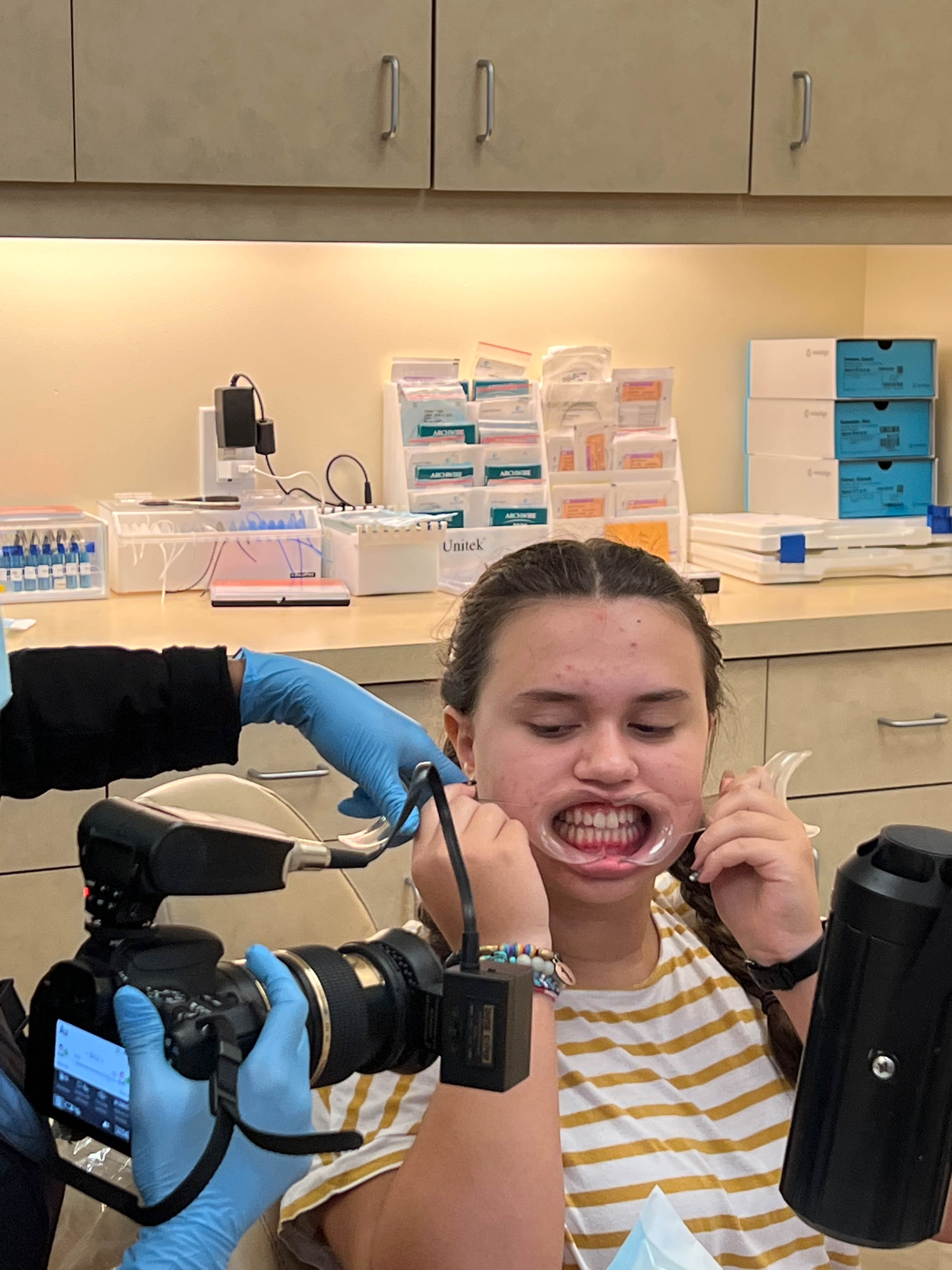 We were finally near our own Orthodontist again
