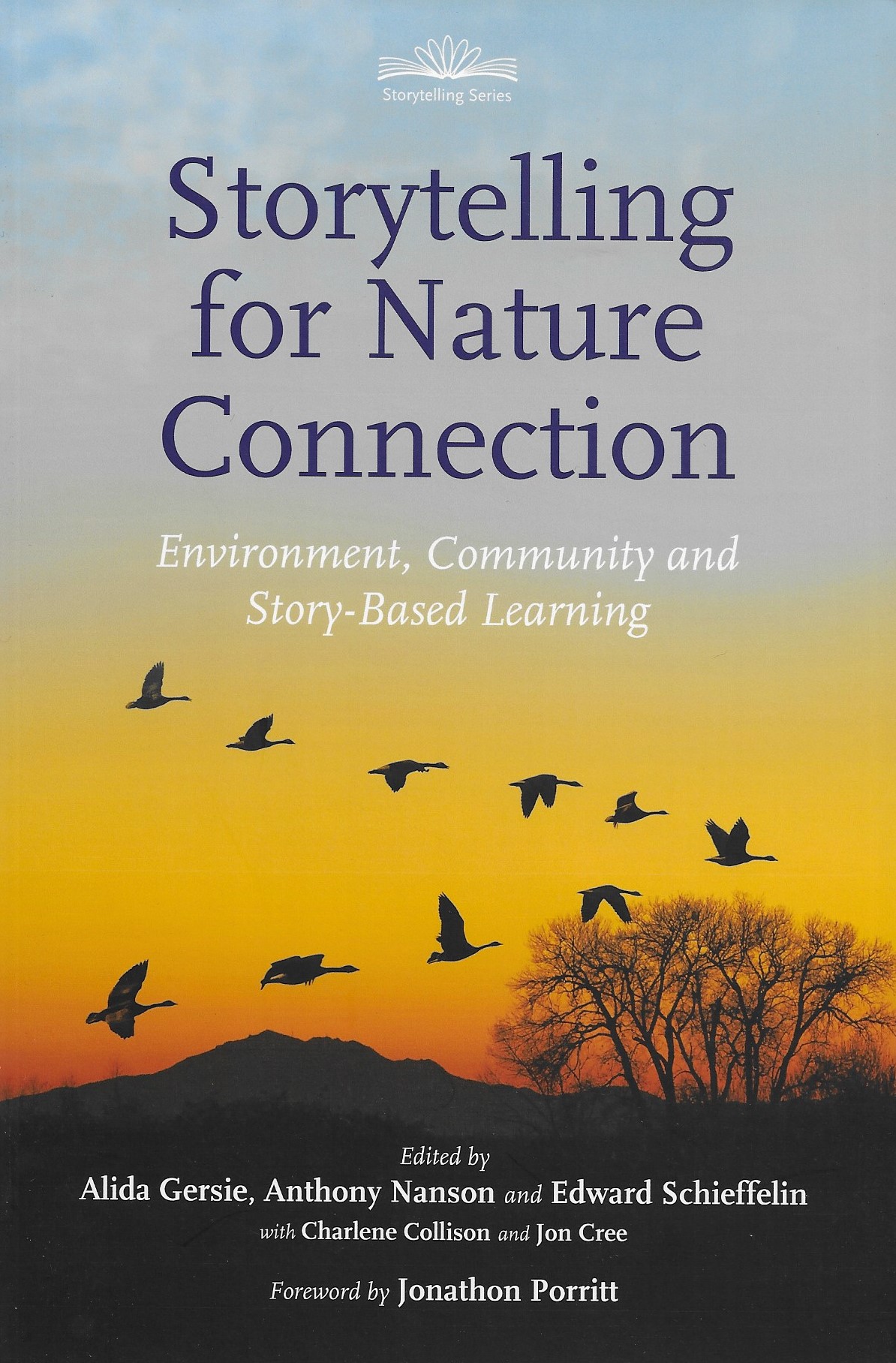 Two little girls playing