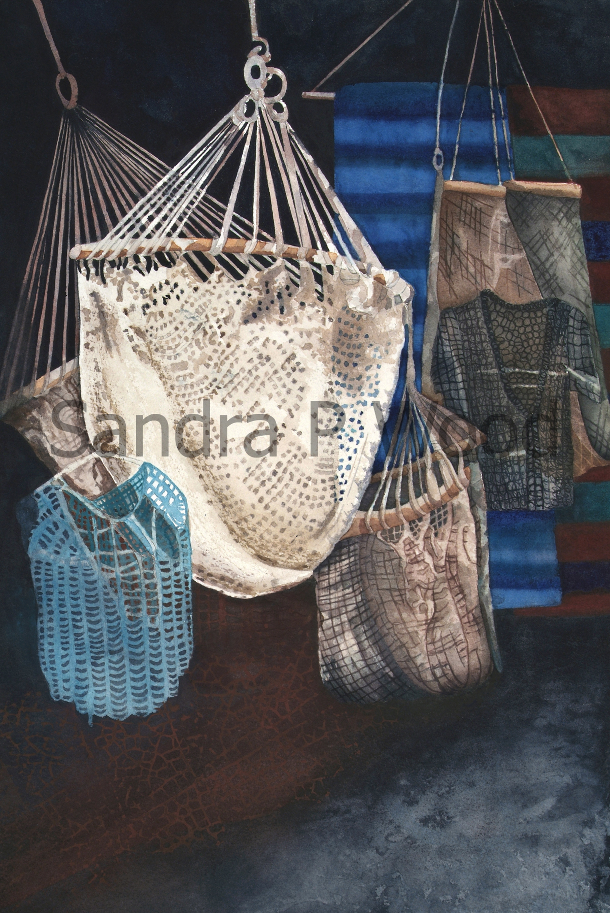 MARKETPLACE
(watercolor)

