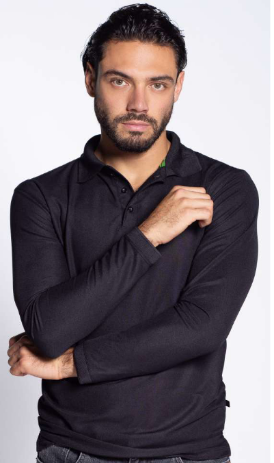 POLO POLIESTER SPORT MANGA LARGA ESTILO 900L