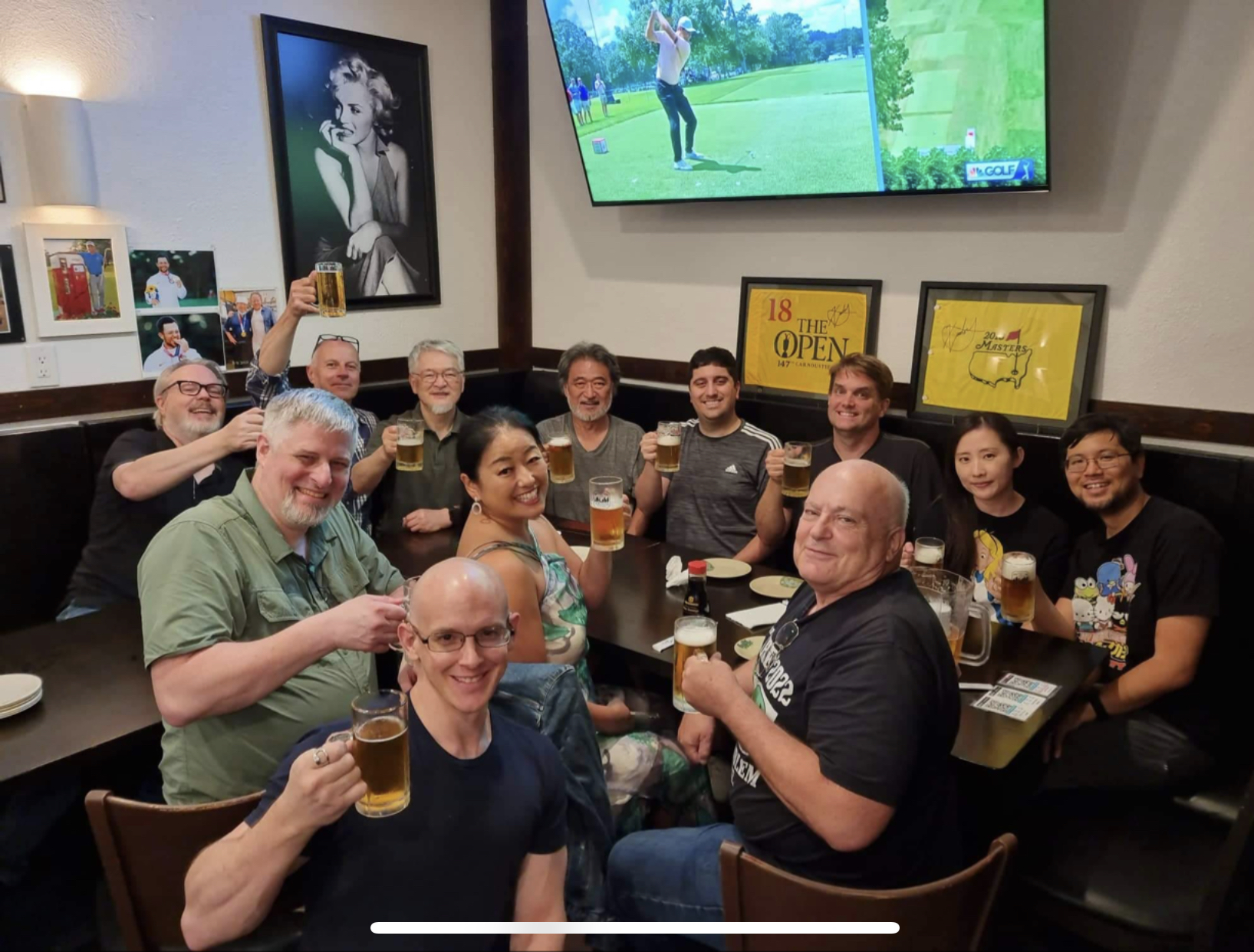 August 2022: Post training festivities - always required!