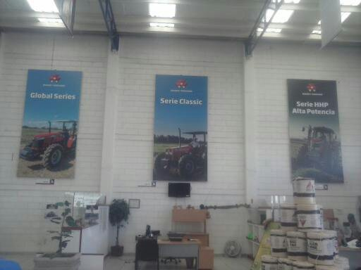 Pendones para sala de exhibición