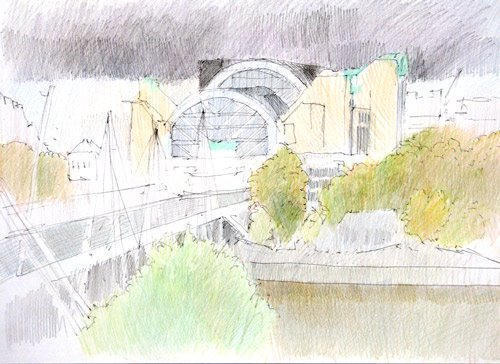 Embankment Place from Royal Festival Hall