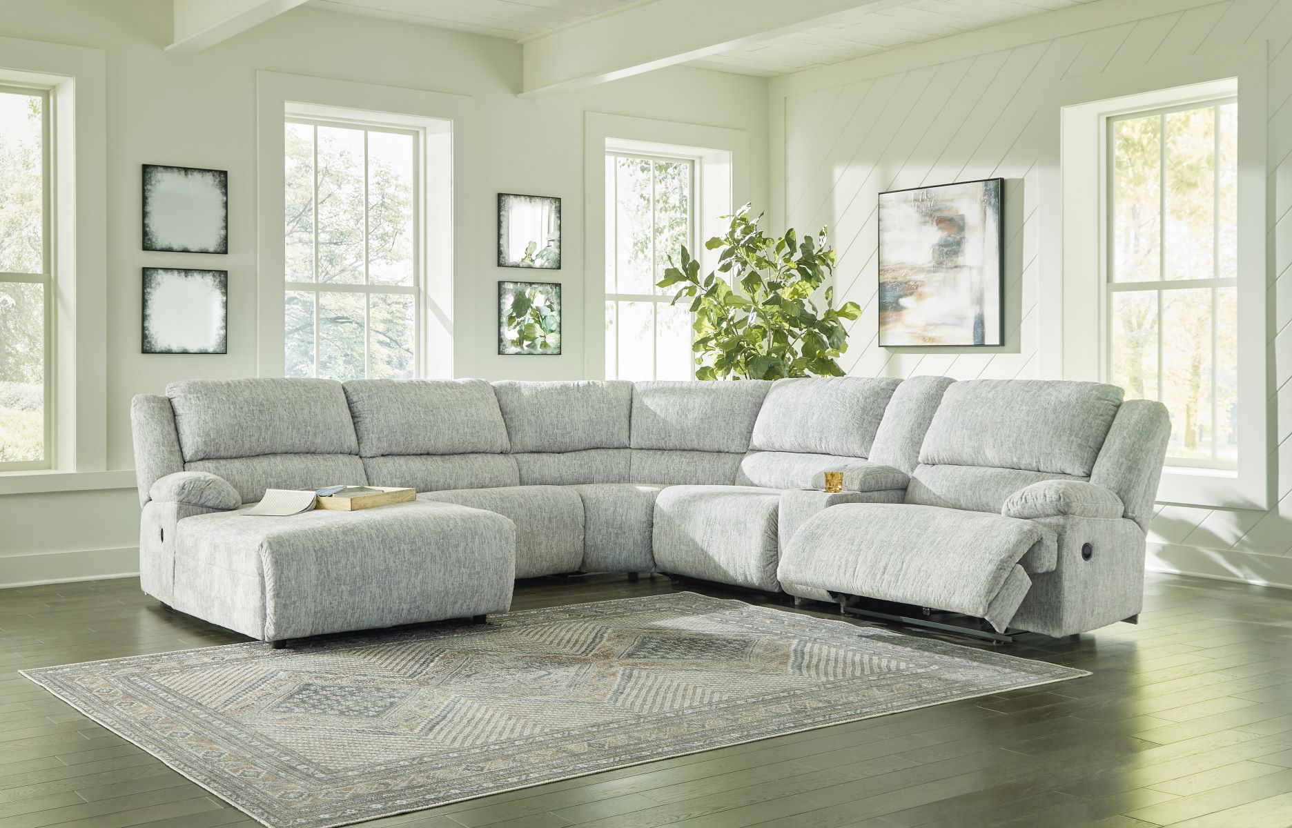 Sectional with Console