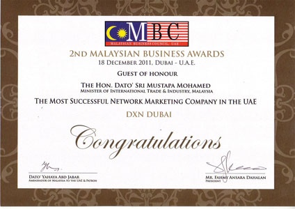 The Most Successful Network Marketing Company in The United Arab Emirates