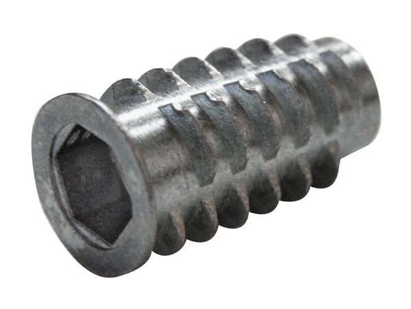        Tuerca Inserto Tipo "D" y 
        "E" ¼”- 20x13 mm, ¼”- 
                 20x20mm,
            5/16”- 18x25 mm 
