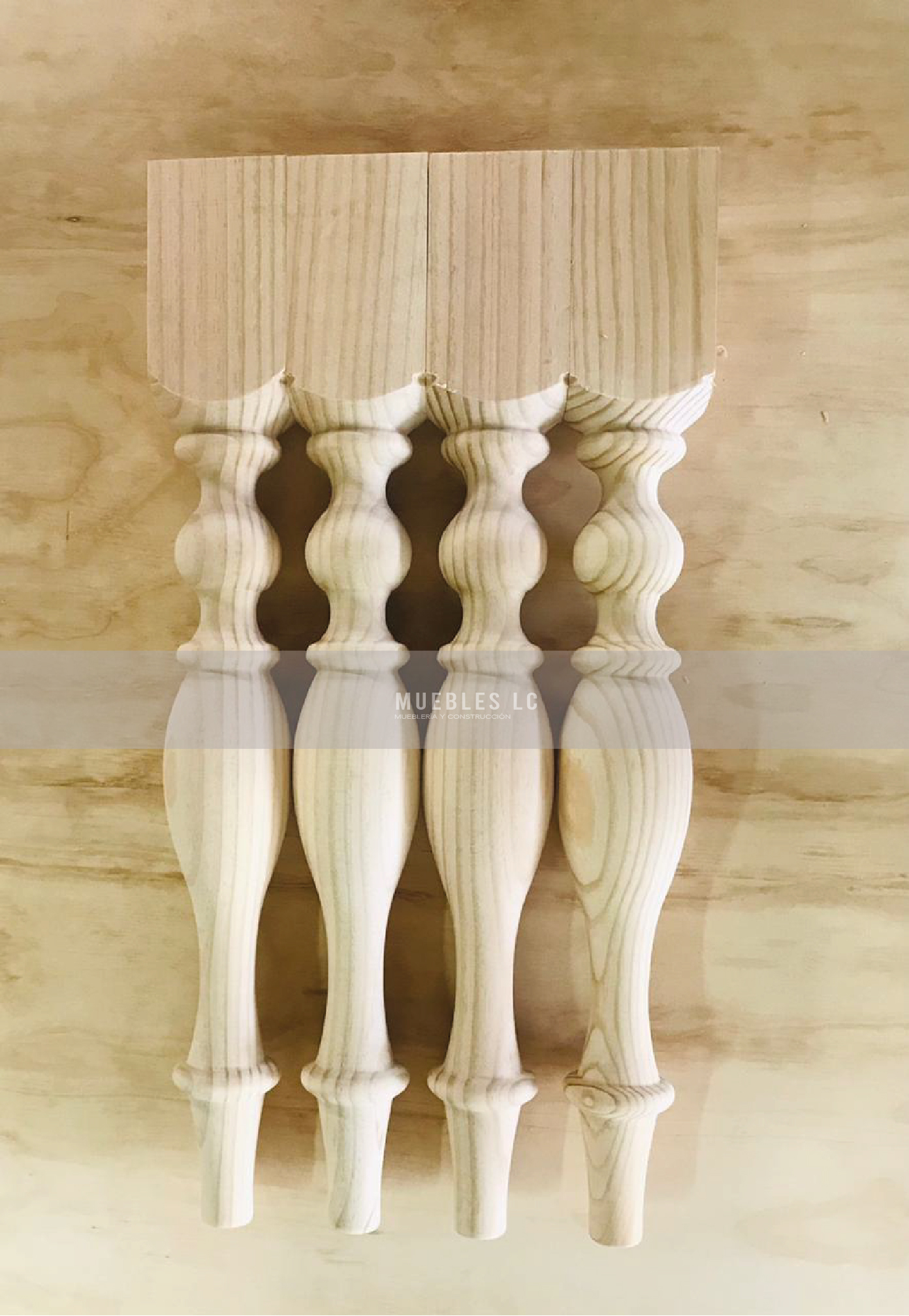 FABRICA DE MUEBLES LC - Productos torneados