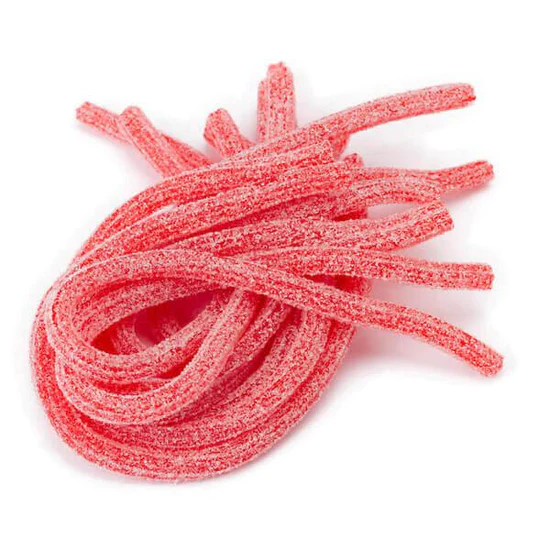 Sour Power Straws, Strawberry