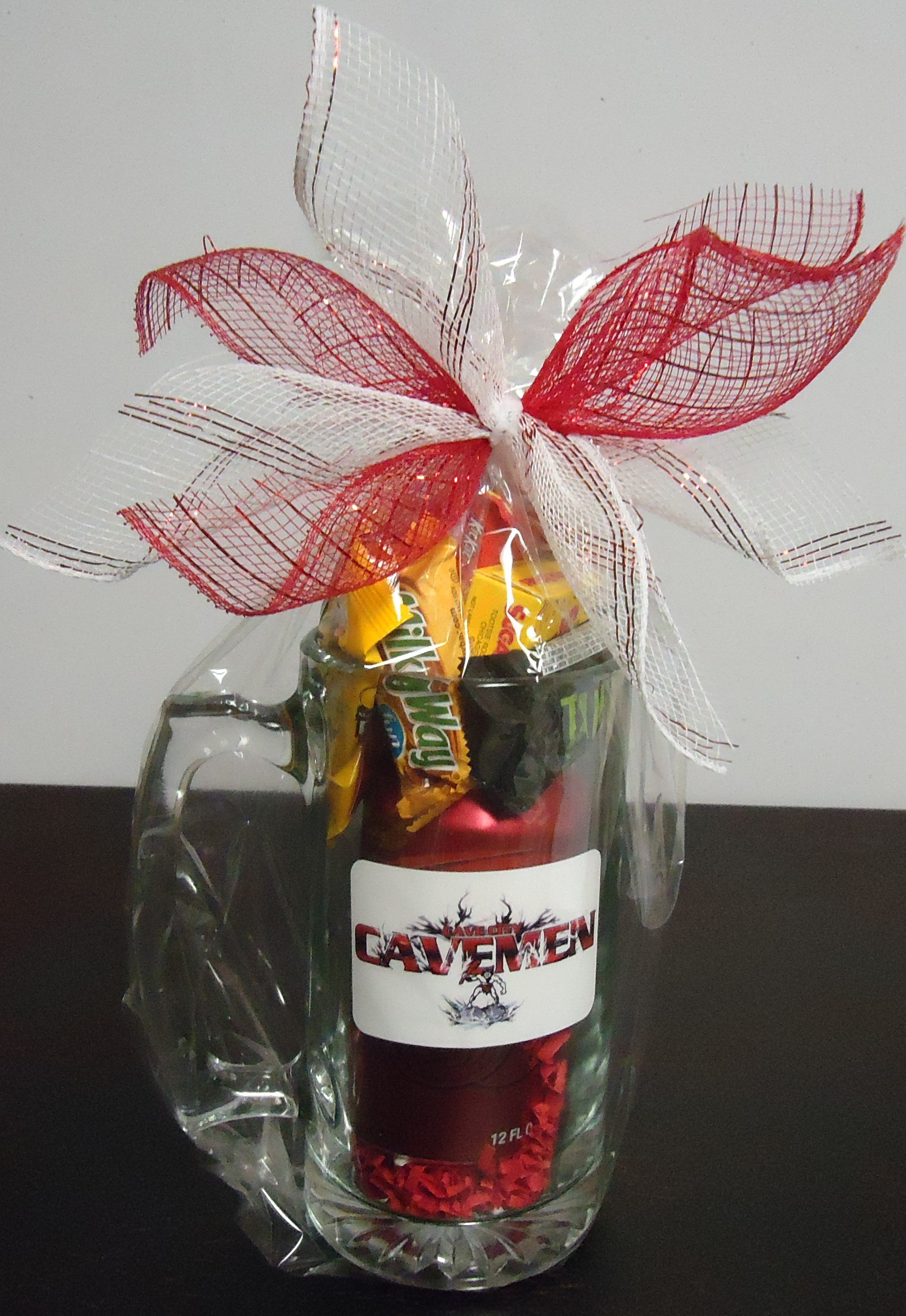 &quot;Cave City Cavemen&quot; Sports mug W/ Candy
$20.00