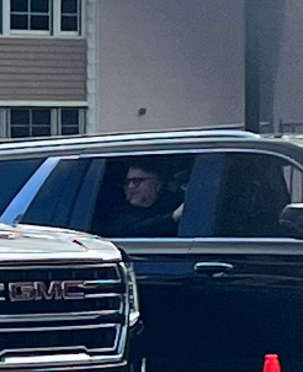 She saw lots of celebrities arriving