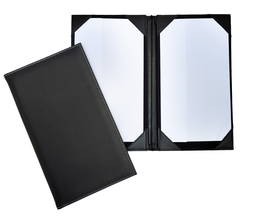 Cuaderno abierto con páginas en blanco y cubierta con diseño de mandala colorido.