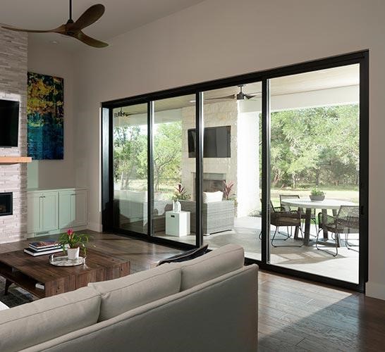 Double Hung Windows in a Kitchen
