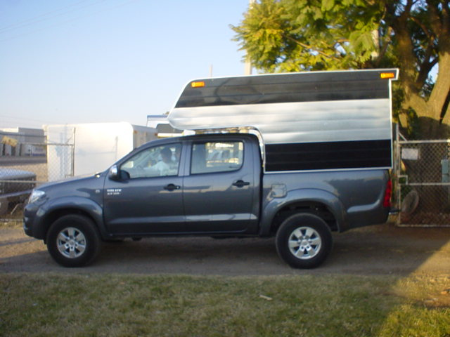 campers volado pick uop de aluminio