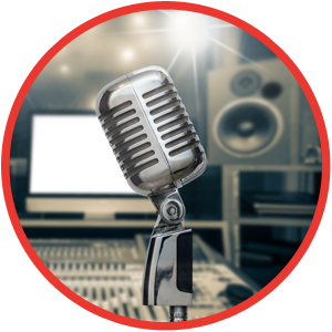 Microphone In Studio Microphone In Studio