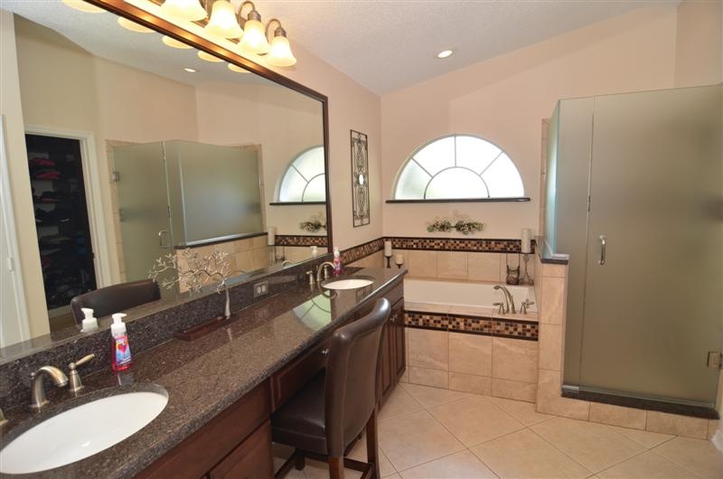 Frameless Shower Enclosure with Frosted Glass