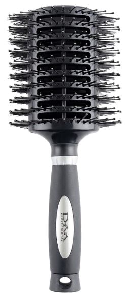 D-300 50/50
FRONT SIDE
OVAL ROUND 1/2 BRISTLE AND 1/2 PIN
9'' L  X  3.5'' W
120 CS /PACK