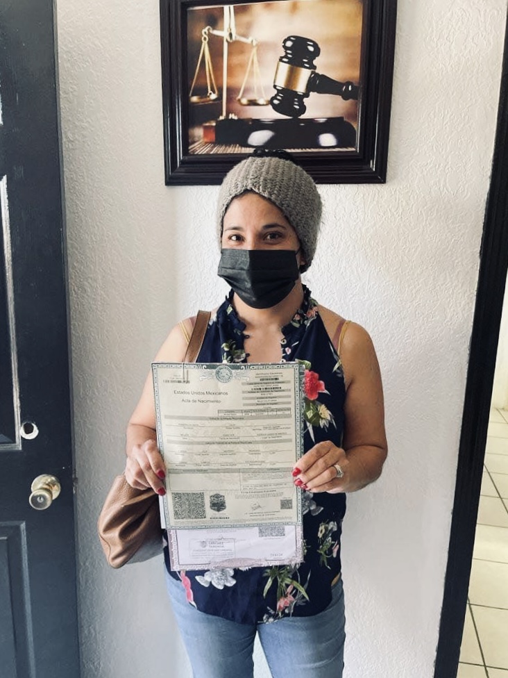 "Me sentí segura de llevar mi trámite con ellos"