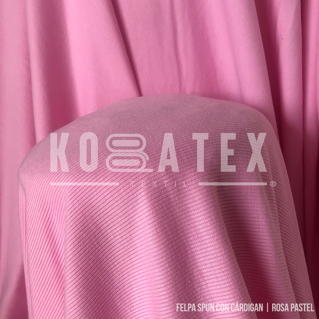 FELPA CON CÁRDIGAN AL TONO