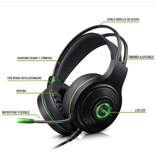 HI-5000
AUDIFONO GAMER