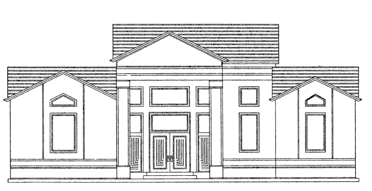 Front Elevation Drawing