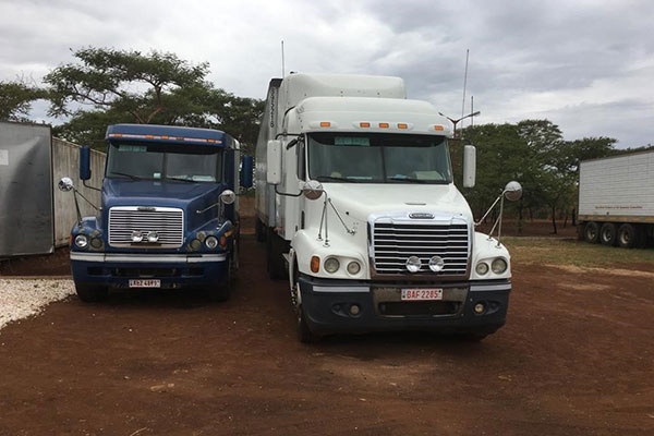 Two Trucks