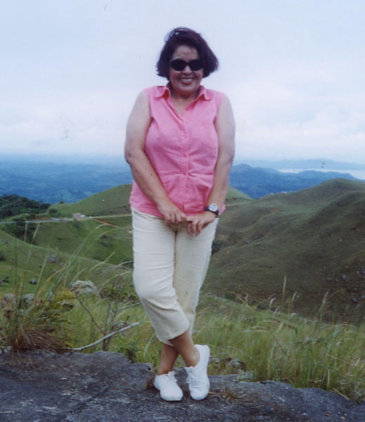 Siempre fuiste una experta posando para la cámara, mami.