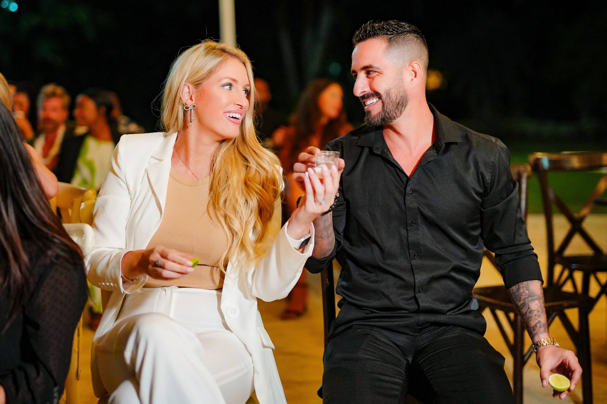 Calm atmosphere at the venue prior to the celebration.