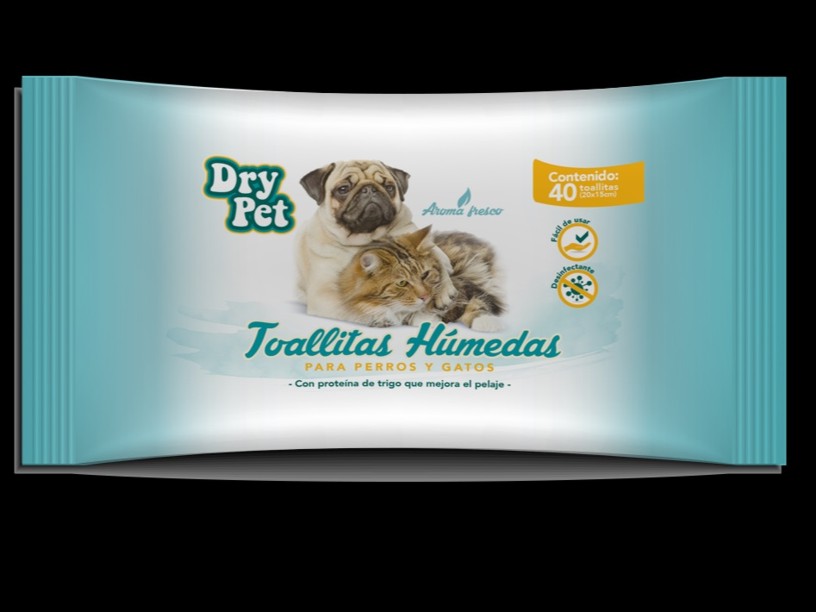 FL7165 TOALLITAS 
LIMPIADORAS 40 PIEZAS