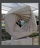 Radoslav Sultov Sculpture Spiral Chile 2019