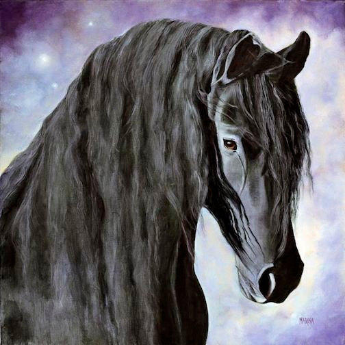 Hessel-The Gentle Giant
20x20 Oil on canvas