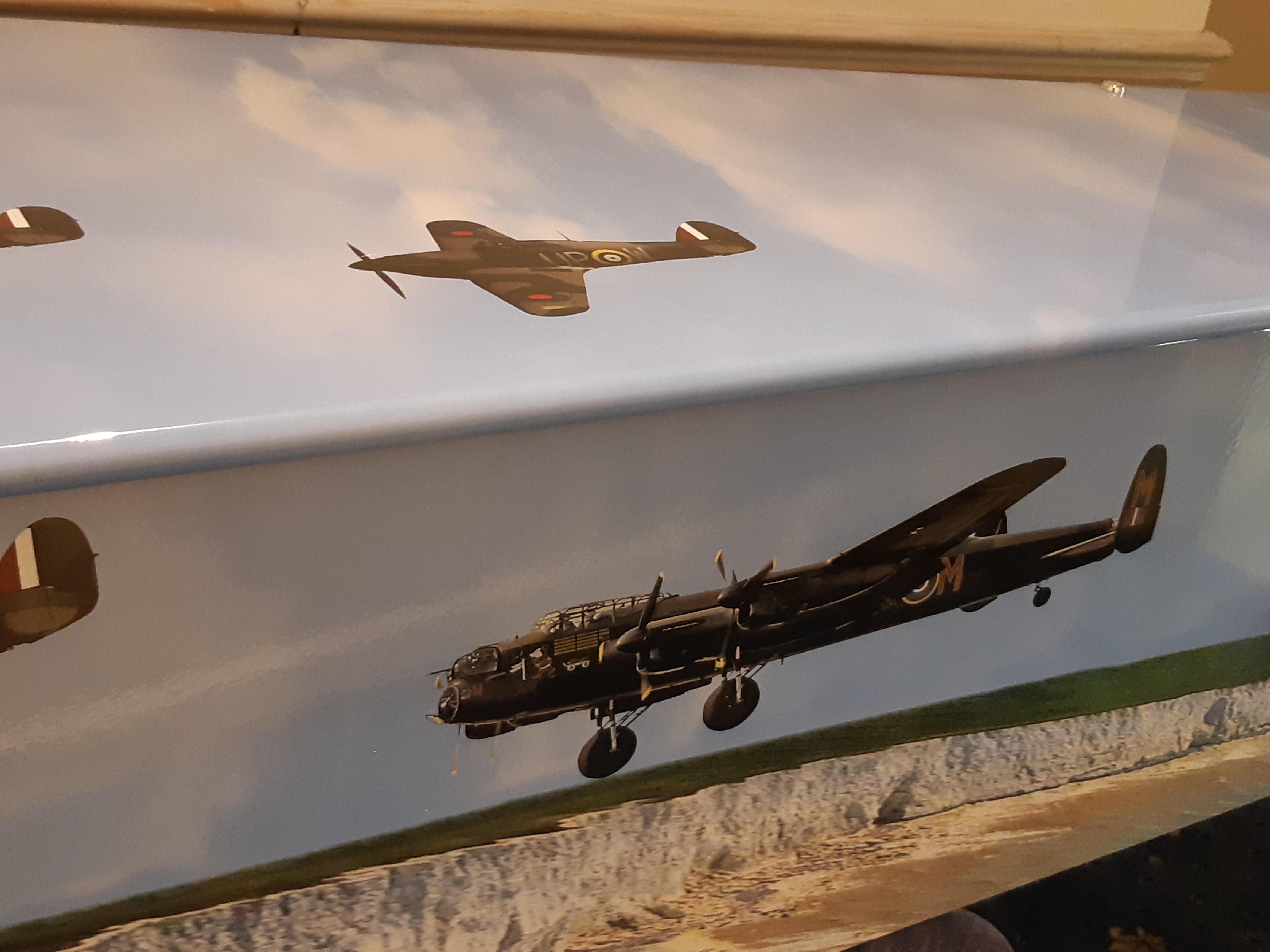 A Colourful Coffin with planes.