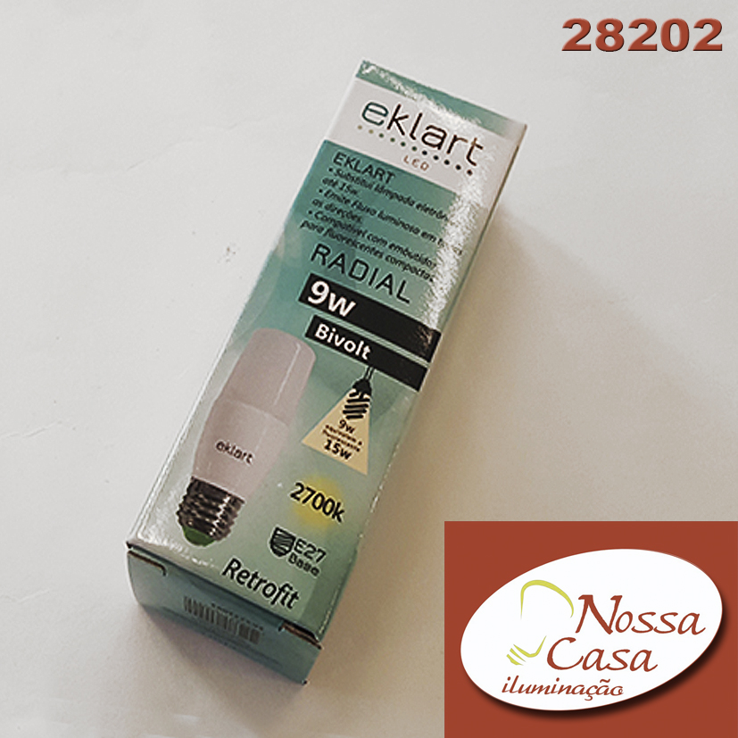 Radial 9w biv. 3000k