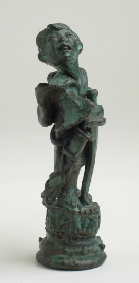 While Pawn (#7 - chess piece)
Artist: Bill Girard, Royal Oak, MI
Formerly collection of Allen Abramson
Photo courtesy of Ken Weikal, Farmington Hills, MI. 