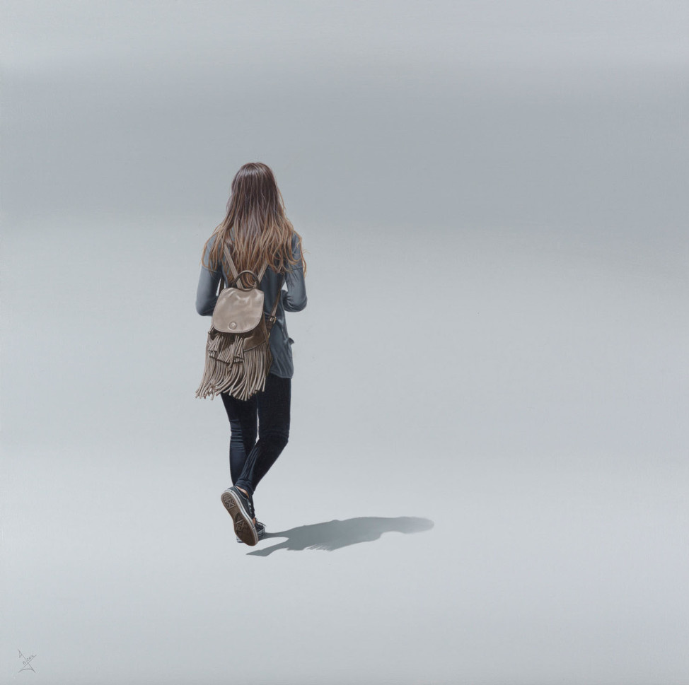 Fringed Bag | 24" x 24" | Oil on linen