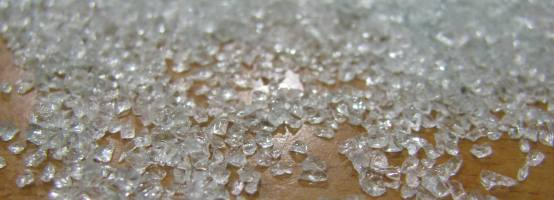 Vidrio filtrante ECO-VID. Granulometría 0.6 - 1.2 mm.