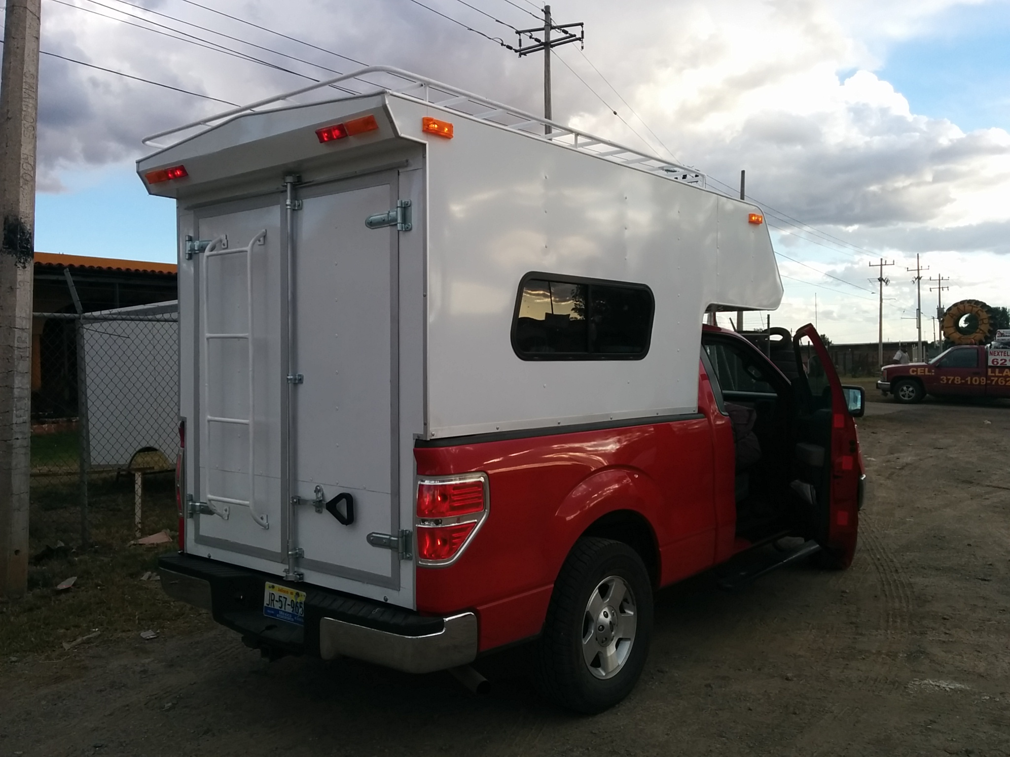 campers volado pick up de aluminio