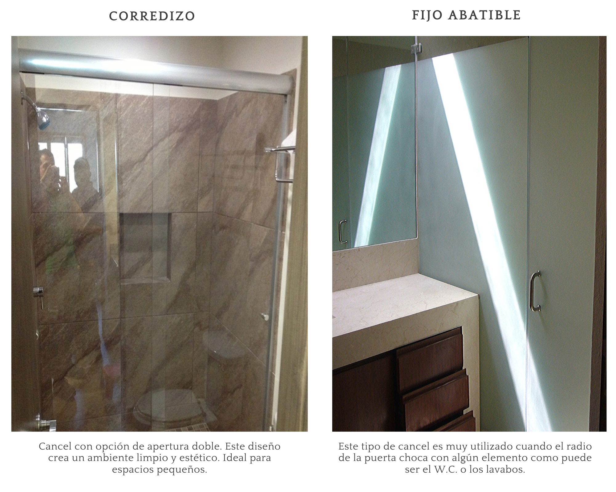 cancel de baño cristal cancel de baño cristal